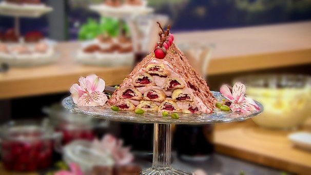 Kirsch-Pyramidenkuchen