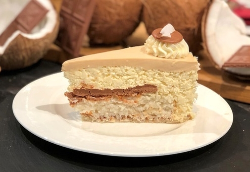 Kokos-Karamell-Torte
