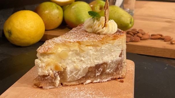Mailänder Birnen-Käsekuchen